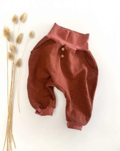 kurze HoseKnickerbocker Baby Kinder Sommerhose aus atmungsaktivem Leinen